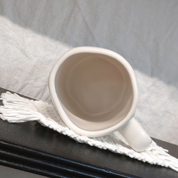 Rae Dunn Aquarius Mug and Handmade Mug Rug - Picture 4 of 7